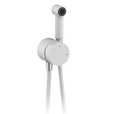 Внешняя часть гигиенического душа in Cool 90107001 белого цвета