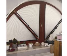 Штори-плісе арочні вікна