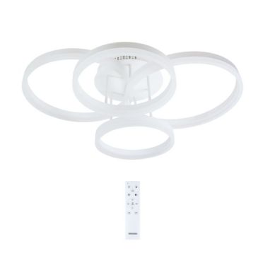 СВЕТИЛЬНИК СВЕТОДИОДНЫЙ LED ACR DECO-4R 168W WH RC БЕЛЫЙ С ПУЛЬТОМ ДУ