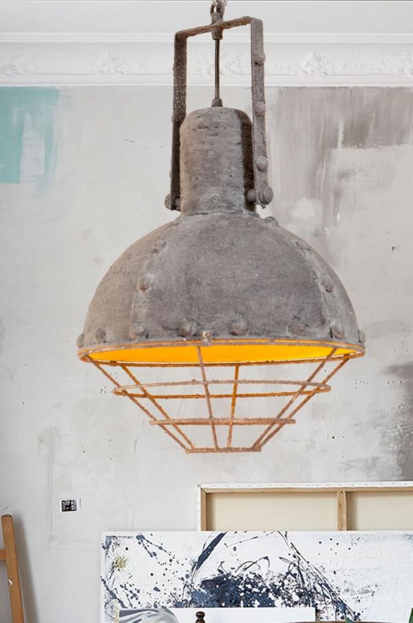 Светильник потолочный Bathyscaphe Grey d-30см - фото 2