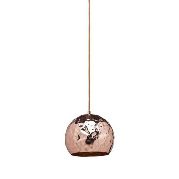 Pendant Lamp Rumble Copper Round