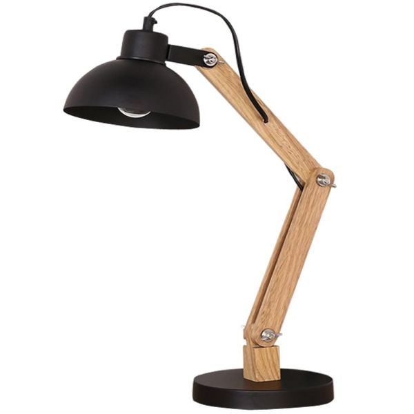 Настольная лампа Metal Wood H45cм - фото 2