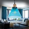 Подвес потолочный loft blue d18 h14 см - фото 3