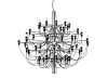 ЛЮСТРА CHANDILIER D100 H70 - фото 8