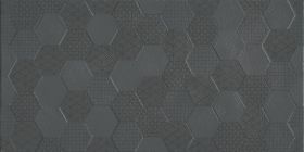 Керамическая плитка Kale RM 8204 Hexagon Grafen Antracite 30 60