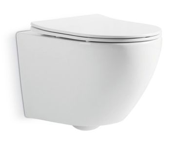 Унітаз підвісний безобідковий quick-fix, soft-close DEVIT 3020162 UNIVERSAL