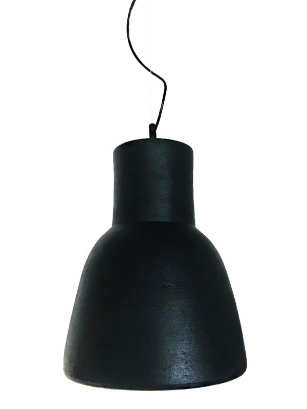 Світильник керамічний підвісний чорний C001-20