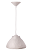 Світильник із посиленого пап'є-маше підвісний білий P005-19 - фото 3