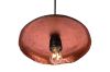 Светильник из усиленного папье-маше подвесной темно-коричневый P003-19