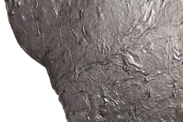 Світильник із посиленого пап'є-маше античний срібний P009-19 - фото 2