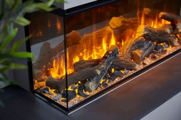 Электрокамин New forest electric fire 1200 (угловой L) BritishFires