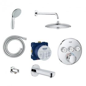  Душова система прихованого монтажу Grohe Grohtherm SmartControl на 3 споживача (34614SC3)