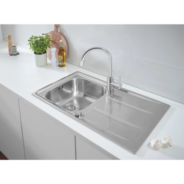 Набір Grohe мийка кухонна K400 31570SD0 + змішувач Concetto 32663001 - фото 5