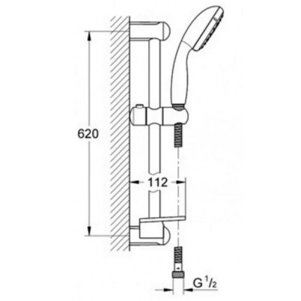 Набор смесителей Grohe Eurosmart S-Size 123238S - фото 2