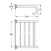 Полиця для рушників Grohe Essentials Authentic 40660001 - фото 2