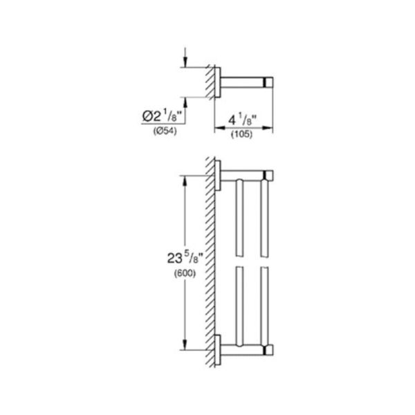 Тримач для рушників Grohe Essentials 40802001 - фото 2