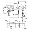 Смеситель для ванны Grohe Eurocube 19897001 - фото 2