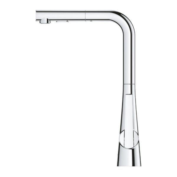 Змішувач для кухні з висувним виливом Grohe Zedra 32553002 - фото 5