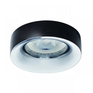 Светильник точечный ELNIS L A/C, Gx5.3/GU10, IP20, антрацит/хром, Kanlux 27808