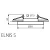Светильник точечный ELNIS S W, Gx5.3/GU10, IP20, белый, Kanlux 27800 - фото 3