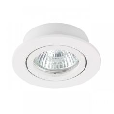 Светильник точечный DALLA CT-DTO50-W, Gx5.3, IP20, белый, Kanlux 22430