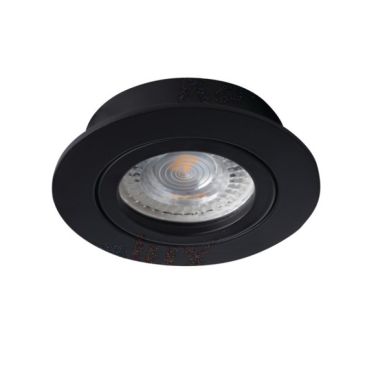 Светильник точечный DALLA CT-DTO50-B, Gx5.3, IP20, черный, Kanlux 22432